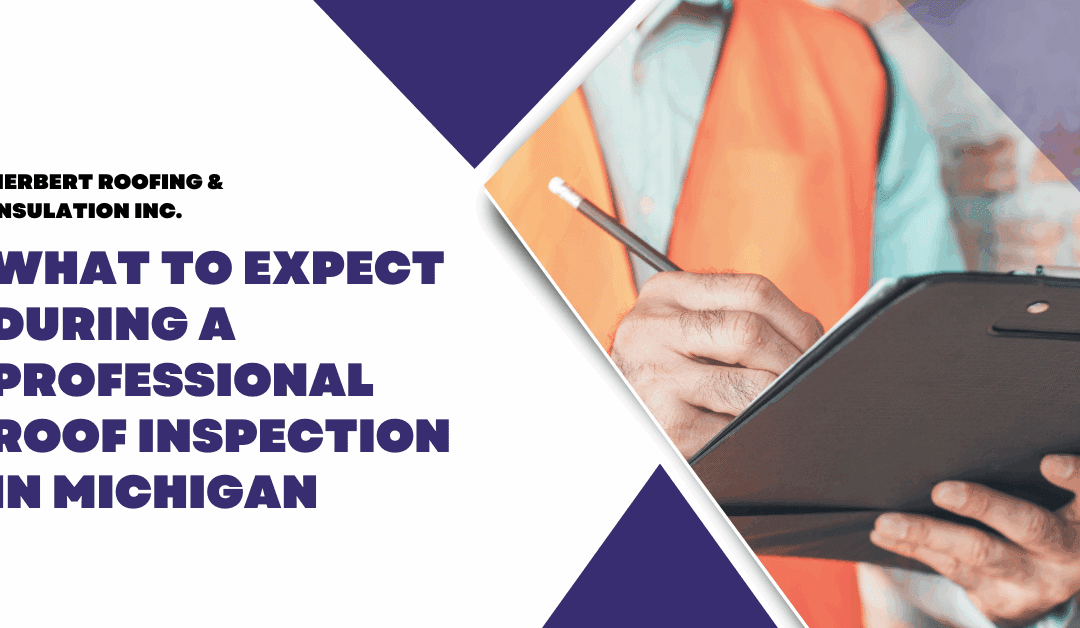 What to Expect During a Professional Roof Inspection in Michigan