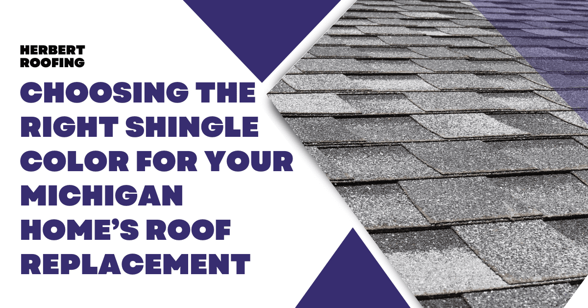 choosing the right shingle color for your home